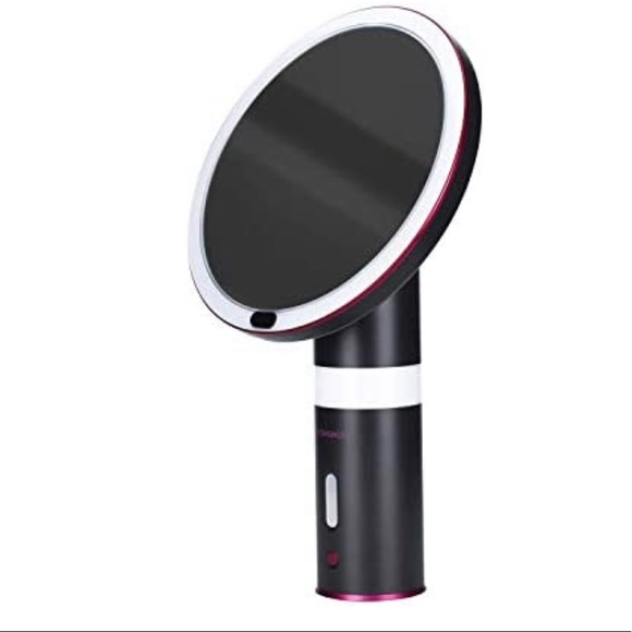 NWT YONGNUO M8 Makeup Mirror w/Lights 5X Mag Touch Control 90’ Rotation RGBColor - Picture 2 of 6